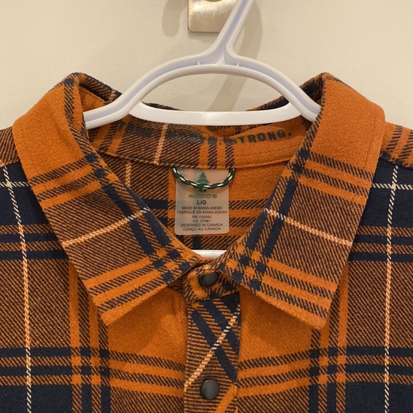 Woods Plaid Button-Up - Picture 2 of 4